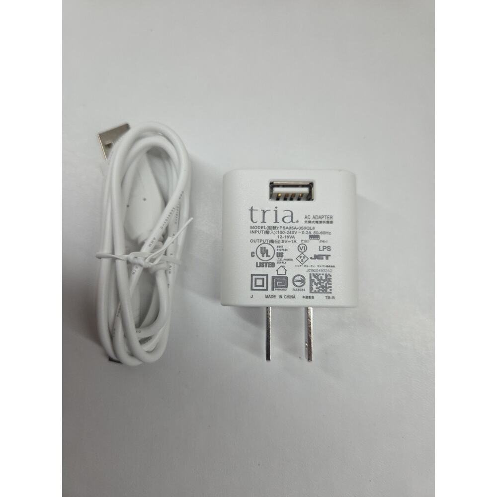 Tria Beauty Original AC Adapter Power Supply Charger PSA05A-050Q Output 5V
